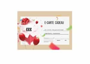 E-carte cadeau
