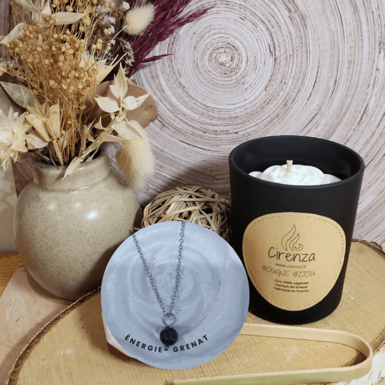 Bougie Bijou  Collier Energie 160g