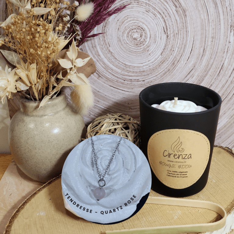 Bougie Bijou Collier Tendresse 160g