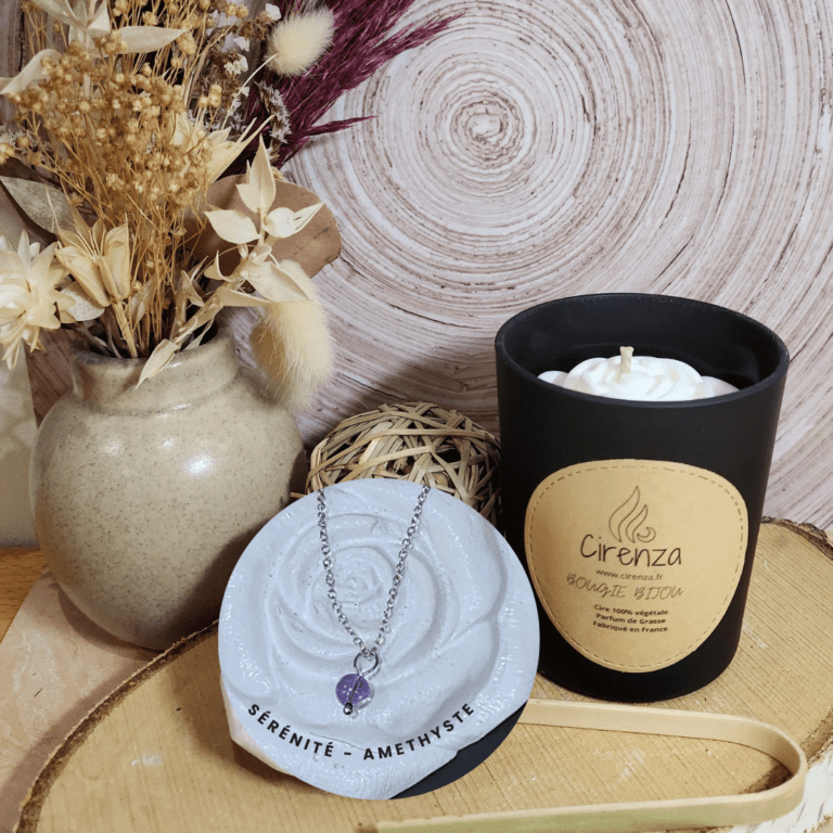 Bougie Bijou Collier Sérénité 160g