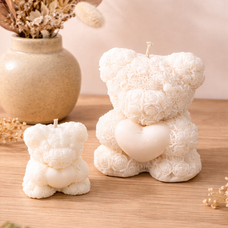 Bougie Décorative Ourson Grand Modèle