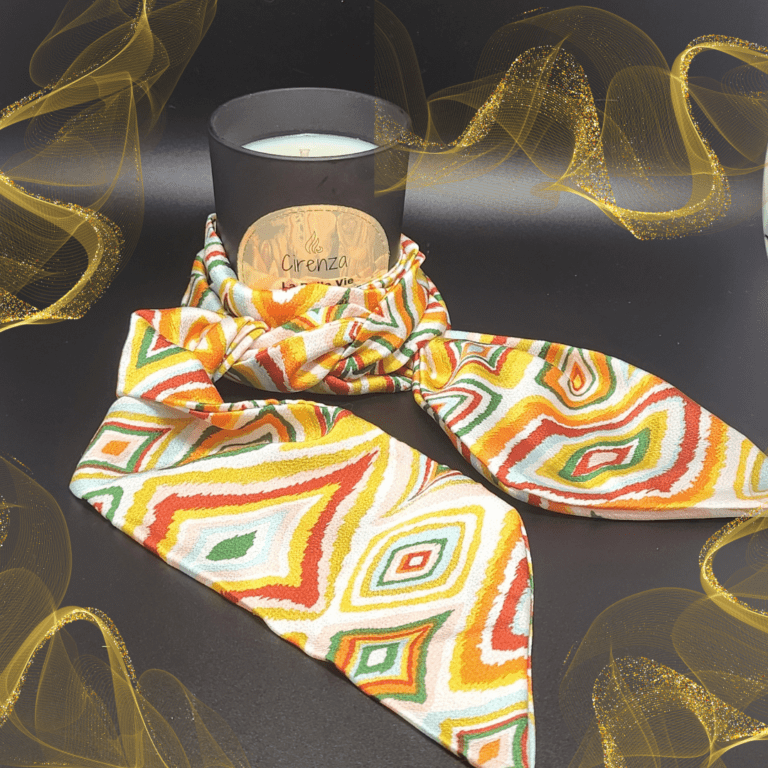 Bougie Foulard "Ethnic Chic" 160g