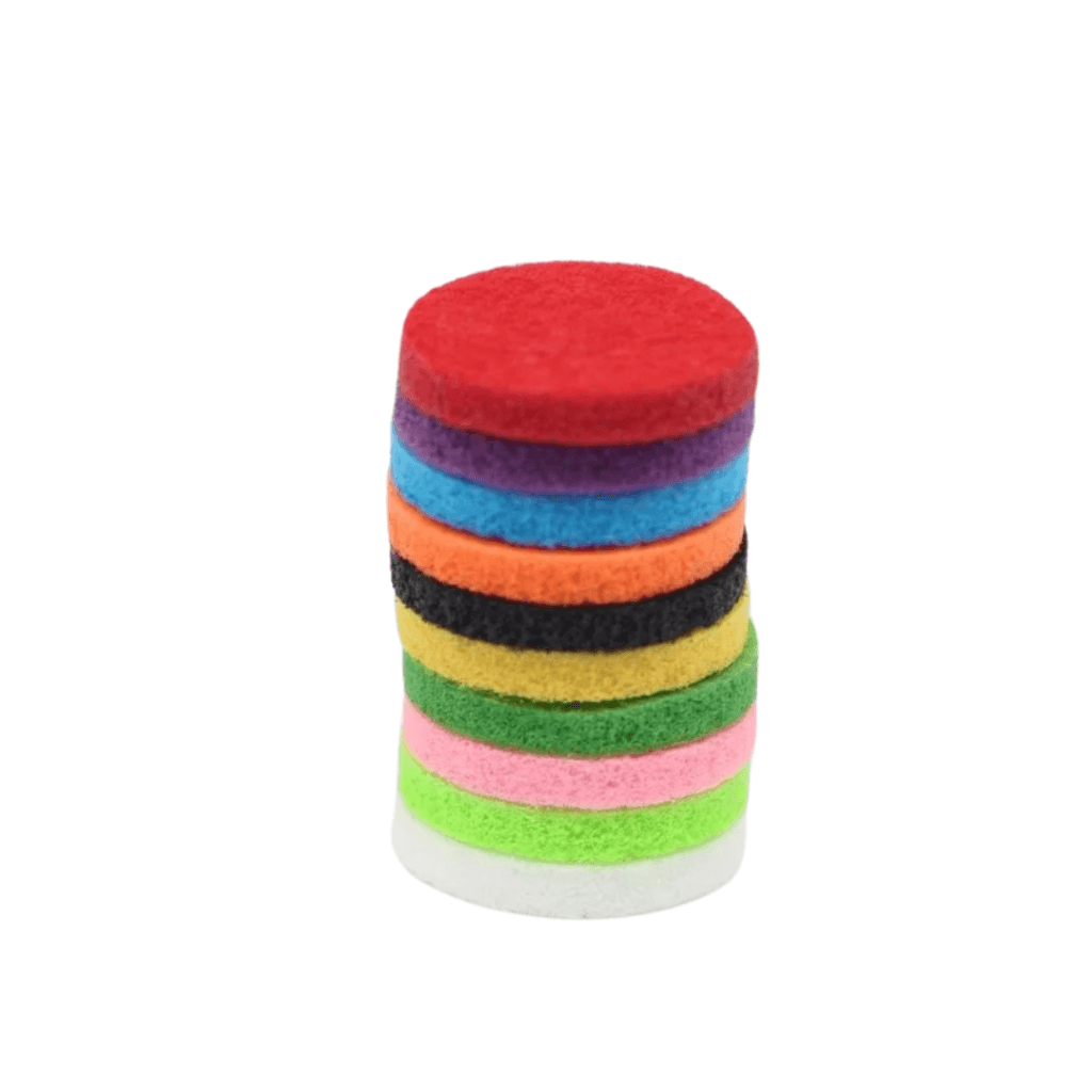 Lot de 10 buvards pour diffuseur voiture