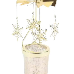 Manège à bougie Flocon de neige